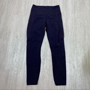 90 degrees purple plum leggings workout pants